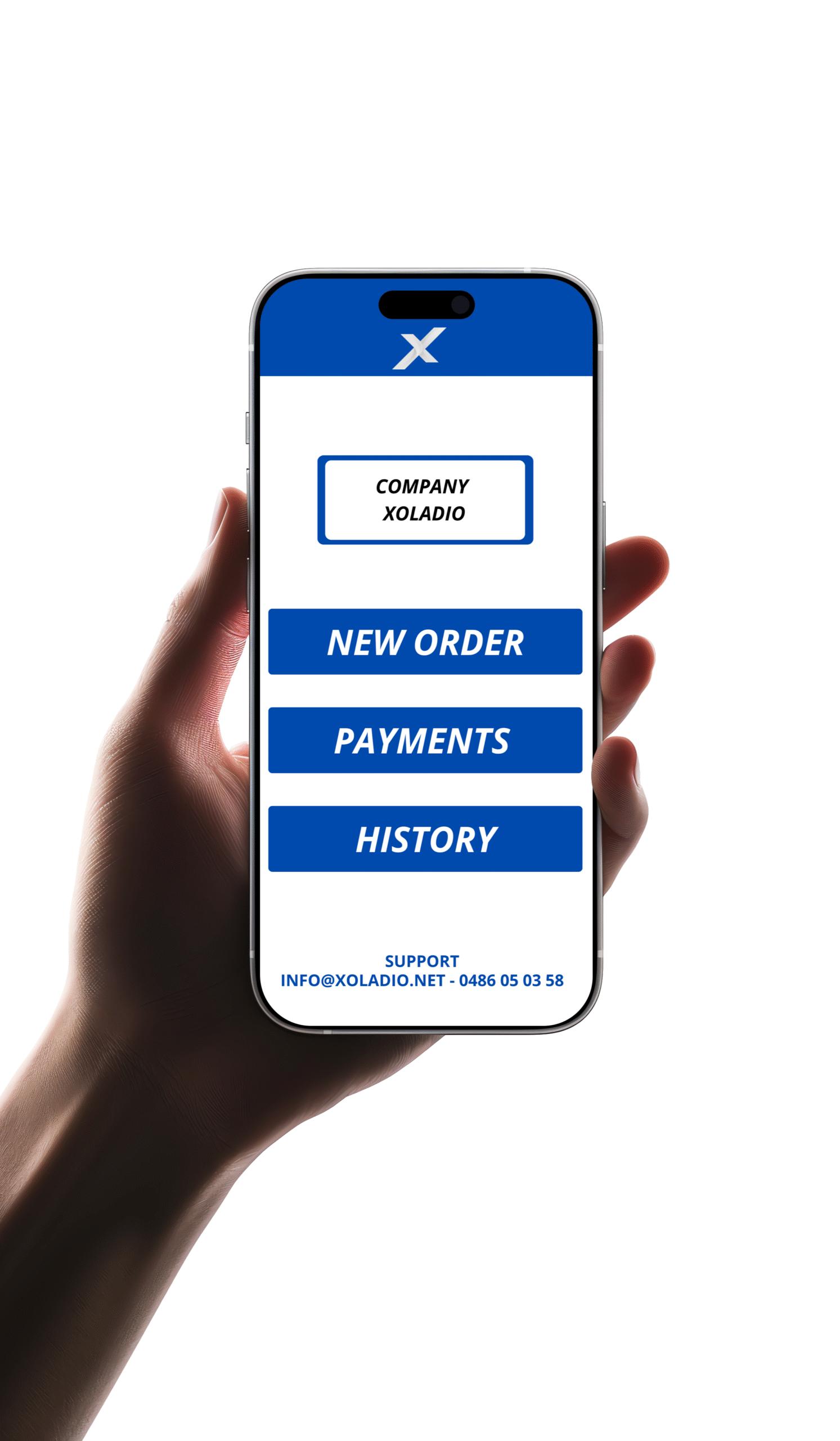 iPhone 15 Pro Max - Hand Mockup